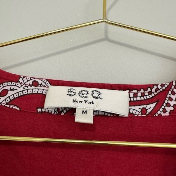 Sea New York Theodora Paisley Balloon Sleeve Dress - Picture 3 of 5